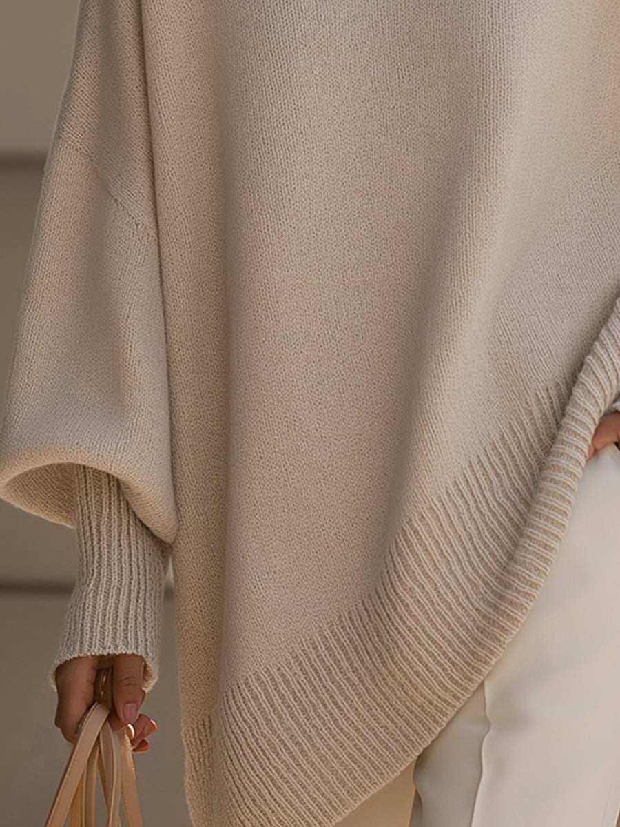 Jeanne | Pull ample en cachemire col rond