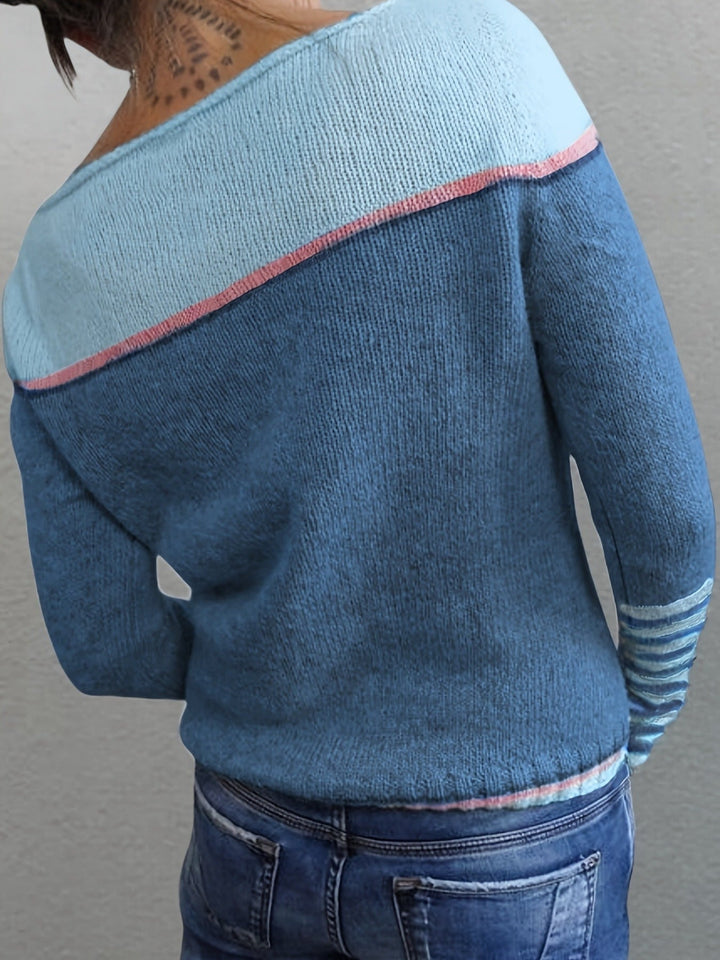 Élodie | Pull Rayures Douces