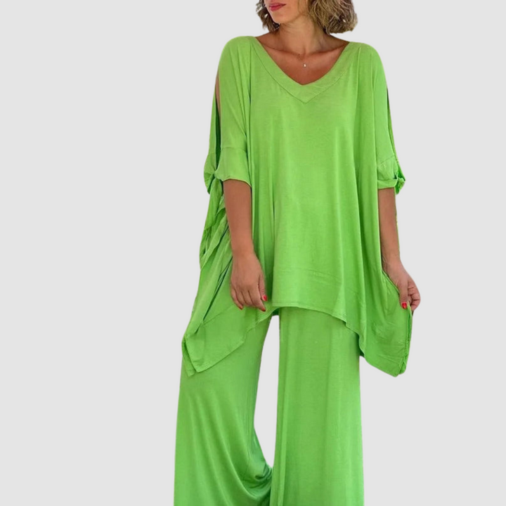 Zinnia™ Ensemble Style Décontracté | Élégance Naturelle à Chaque Pas