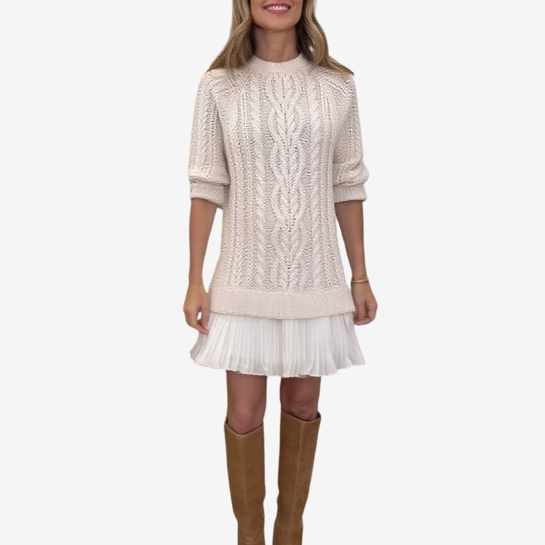 Amélie Marseille Maison | Robe Pull en Maille