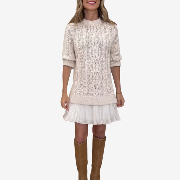 Amélie Marseille Maison | Robe Pull en Maille