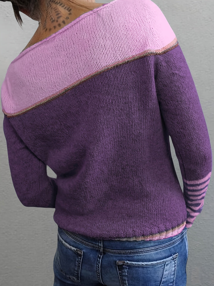 Élodie | Pull Rayures Douces