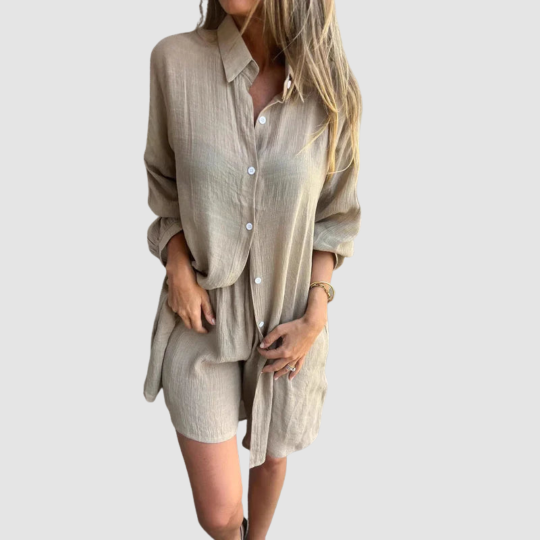 Geneviève™ Ensemble Stylé | Blazer Court et Jupe Crayon