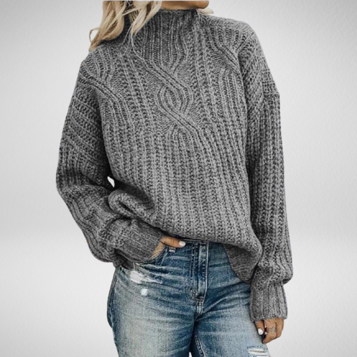 Amélie Marseille Maison | Pull à motif torsadé