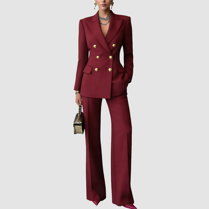 Isabelle™ Ensemble Taillé Élégant | Tailleur Moderne avec Élégance Contemporaine