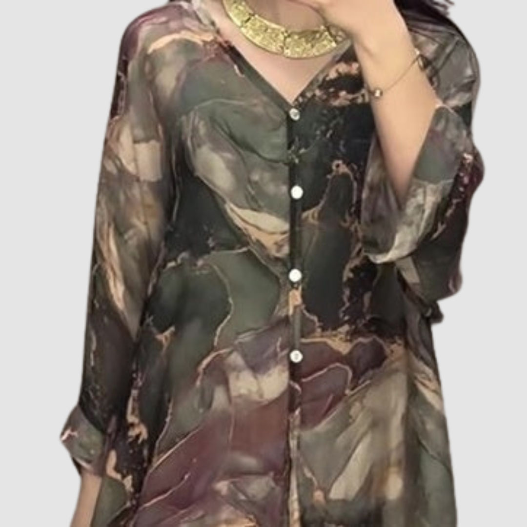 Aurore™ Ensemble Imprimé Élégant | Co-Ord Floral Confortable