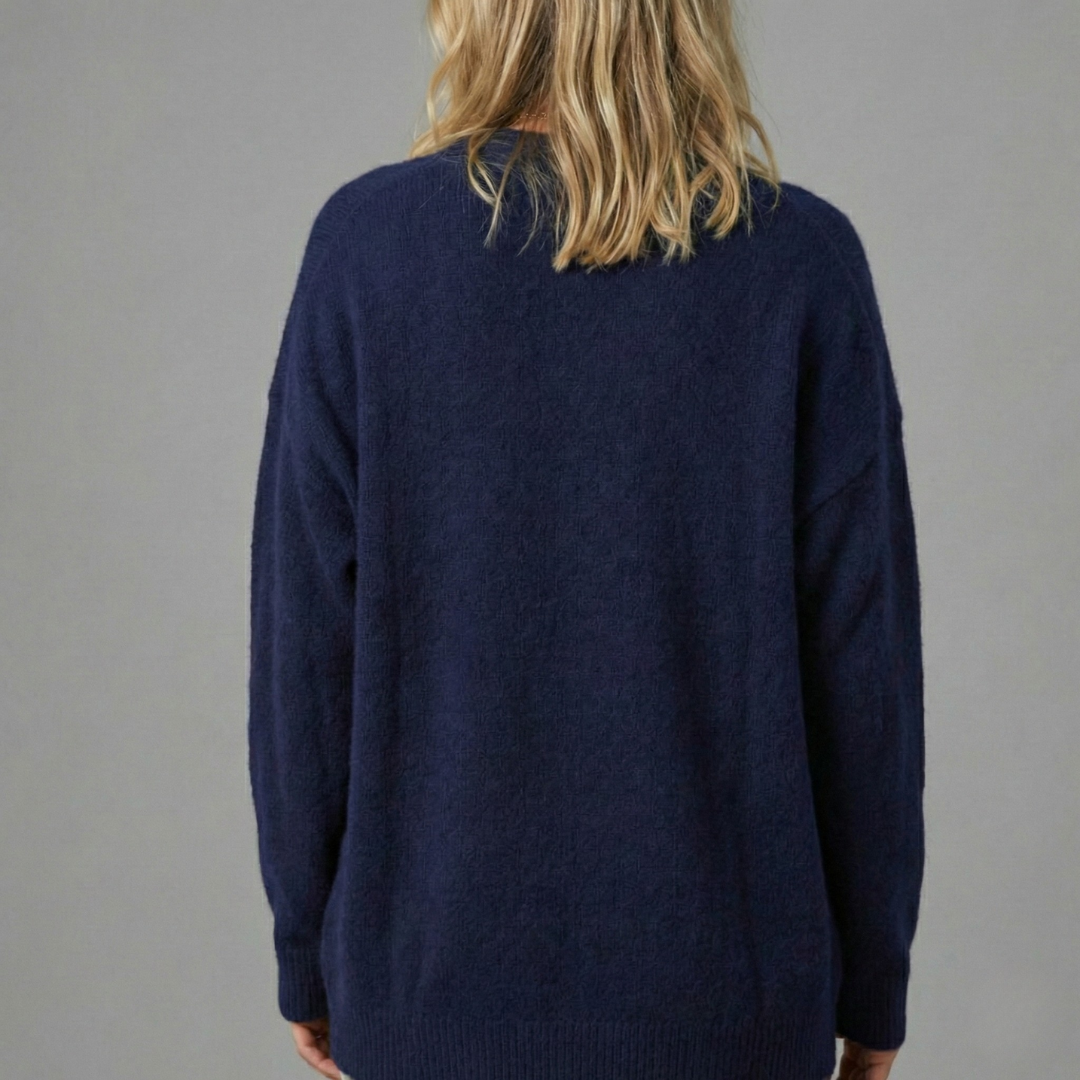 Anne | Pull en cachemire col V