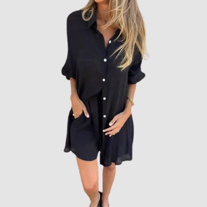 Geneviève™ Ensemble Stylé | Blazer Court et Jupe Crayon