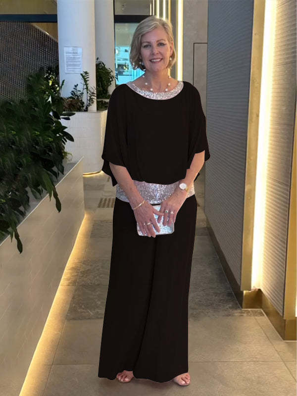 Nessa™ Ensemble Chic et Élégant | Haut Décontracté et Pantalon Large