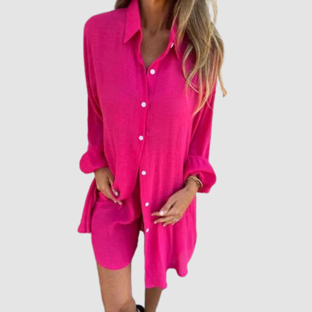 Geneviève™ Ensemble Stylé | Blazer Court et Jupe Crayon