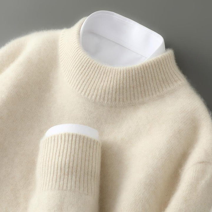 Sylvie | Pull en cachemire col montant