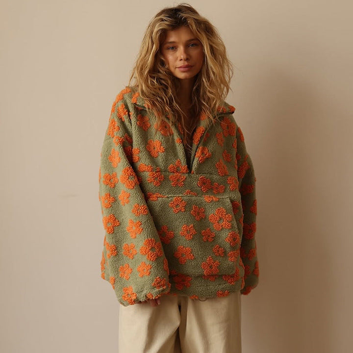 Suzan | Pull à imprimé floral
