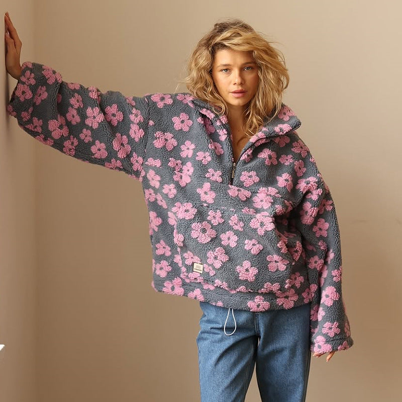 Suzan | Pull à imprimé floral