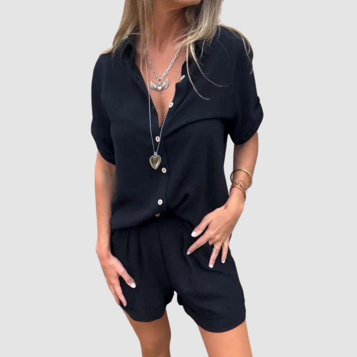 Alba™ Ensemble Estival | Haut Léger et Pantalon Décontracté