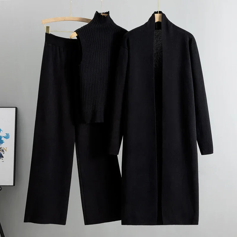 Julie™ Ensemble Trois Pièces Confortable | Style Naturel, Confiance Toute la Journée
