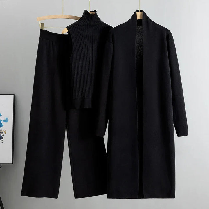 Julie™ Ensemble Trois Pièces Confortable | Style Naturel, Confiance Toute la Journée
