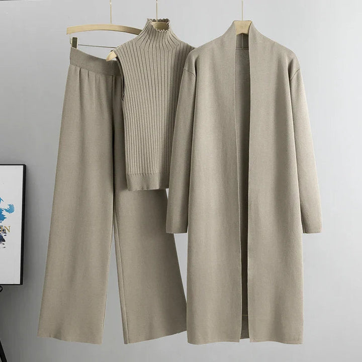 Julie™ Ensemble Trois Pièces Confortable | Style Naturel, Confiance Toute la Journée