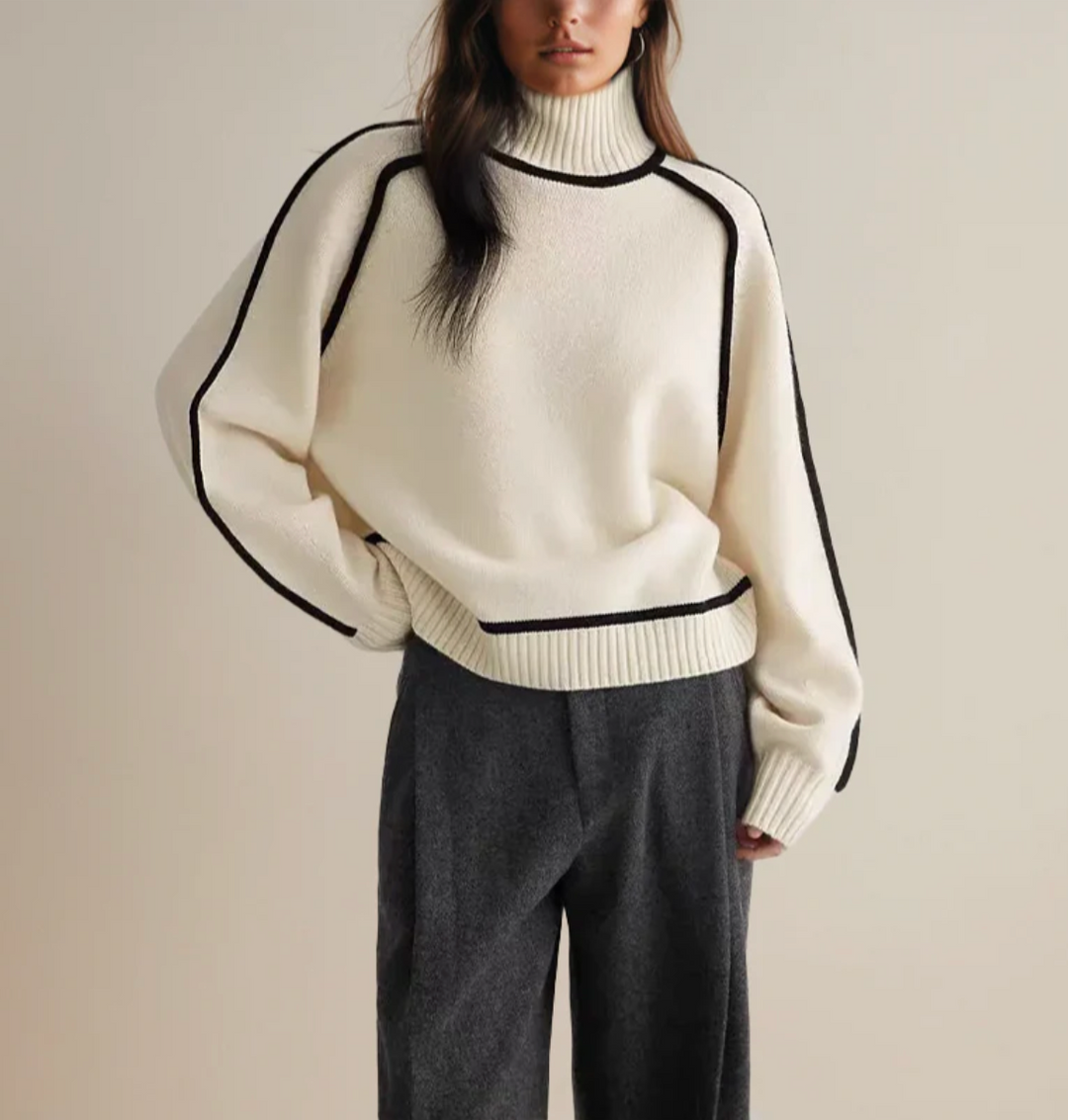 Amélie Marseille Maison | Pull Col Roulé Essential