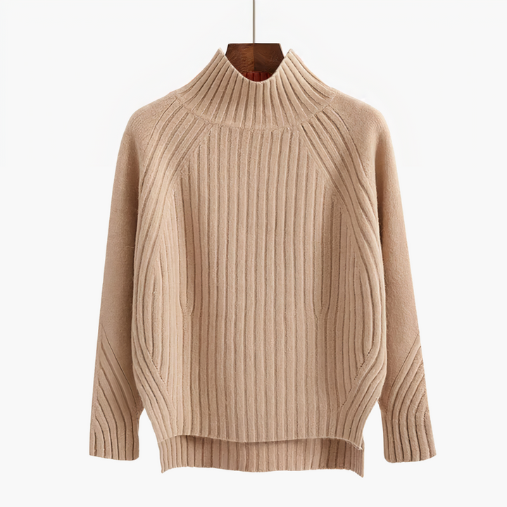 Amélia | Pull Maille Côtelée Douce