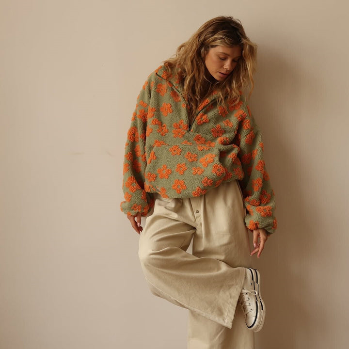 Suzan | Pull à imprimé floral
