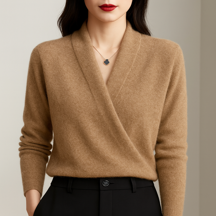 Camille | Pull Cache|Cœur Élégant