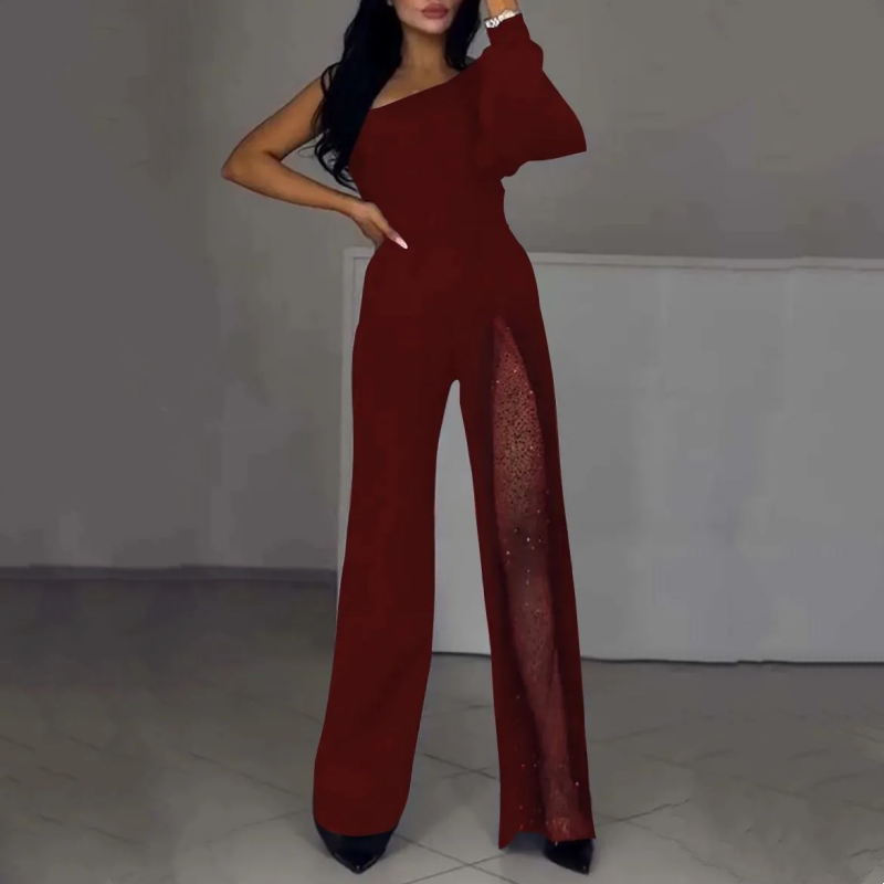 Allie™ Combishort Court Évasé Épaule Dénudée | Combishort Estival Stylé