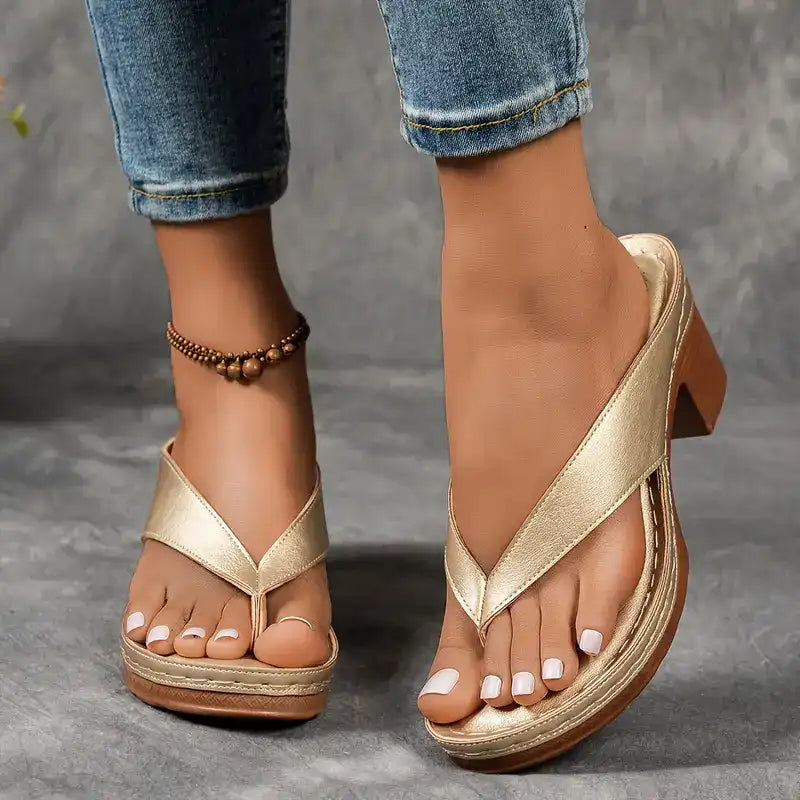 Yasmine – Sandales Détendues Élégantes