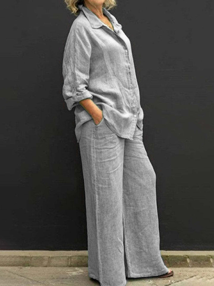 Shéona™ Ensemble Élégant et Naturel | Ensemble Femme Raffiné