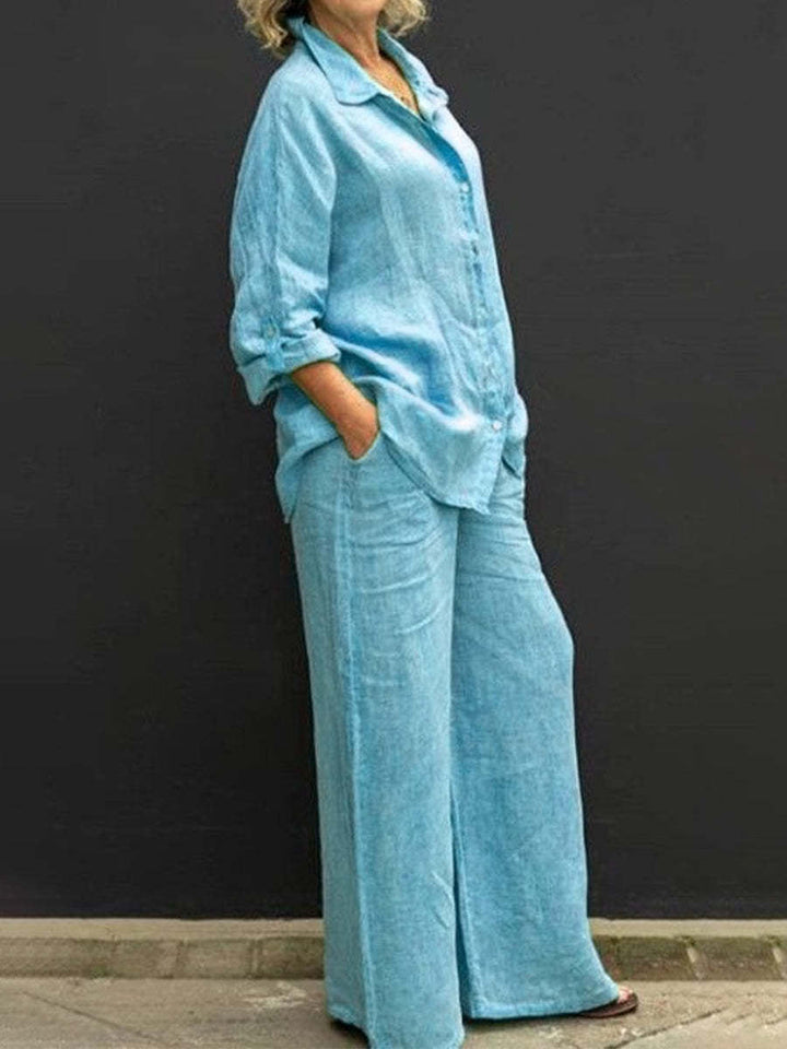 Shéona™ Ensemble Élégant et Naturel | Ensemble Femme Raffiné