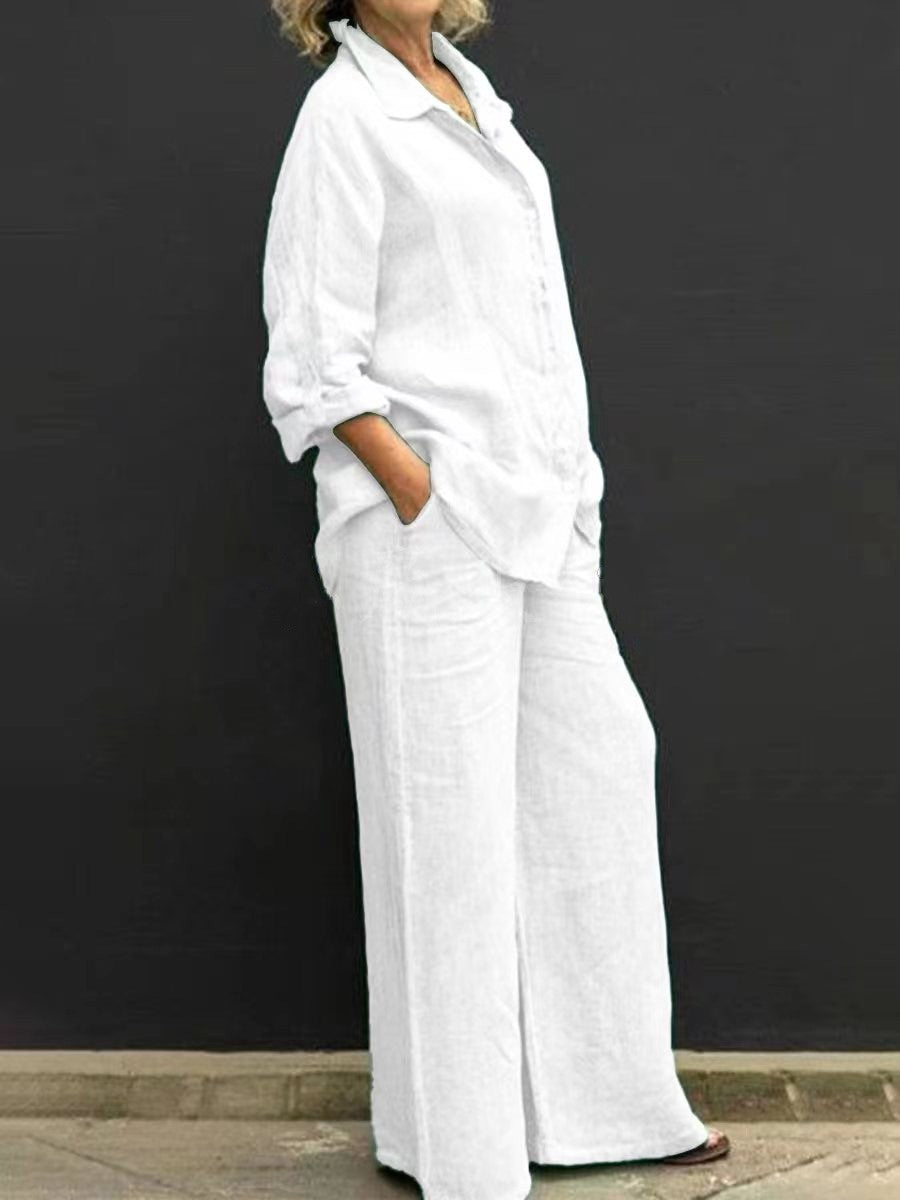 Shéona™ Ensemble Élégant et Naturel | Ensemble Femme Raffiné