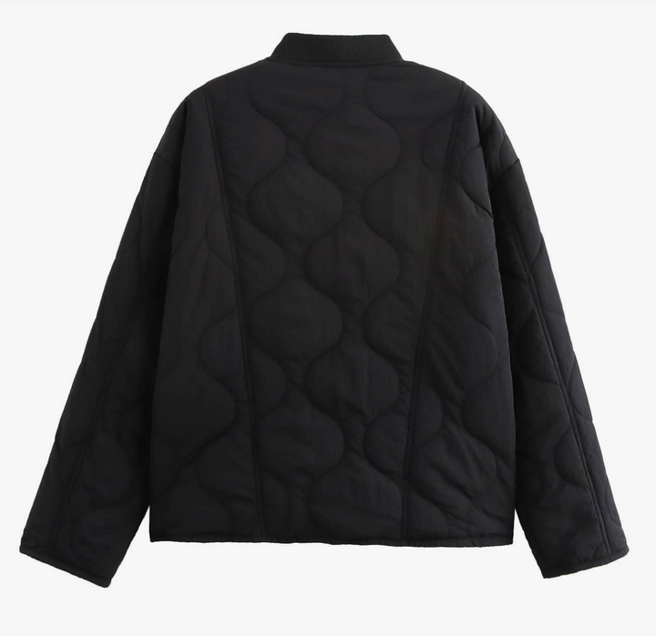 Amélie | Veste matelassée léopard